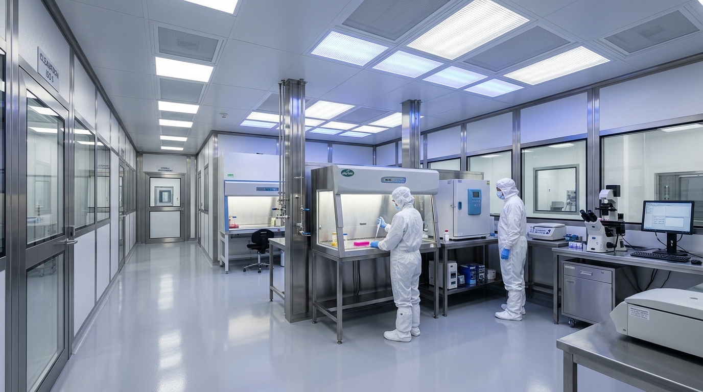 Pharmaceutical and Biotech Cleanroom HVAC