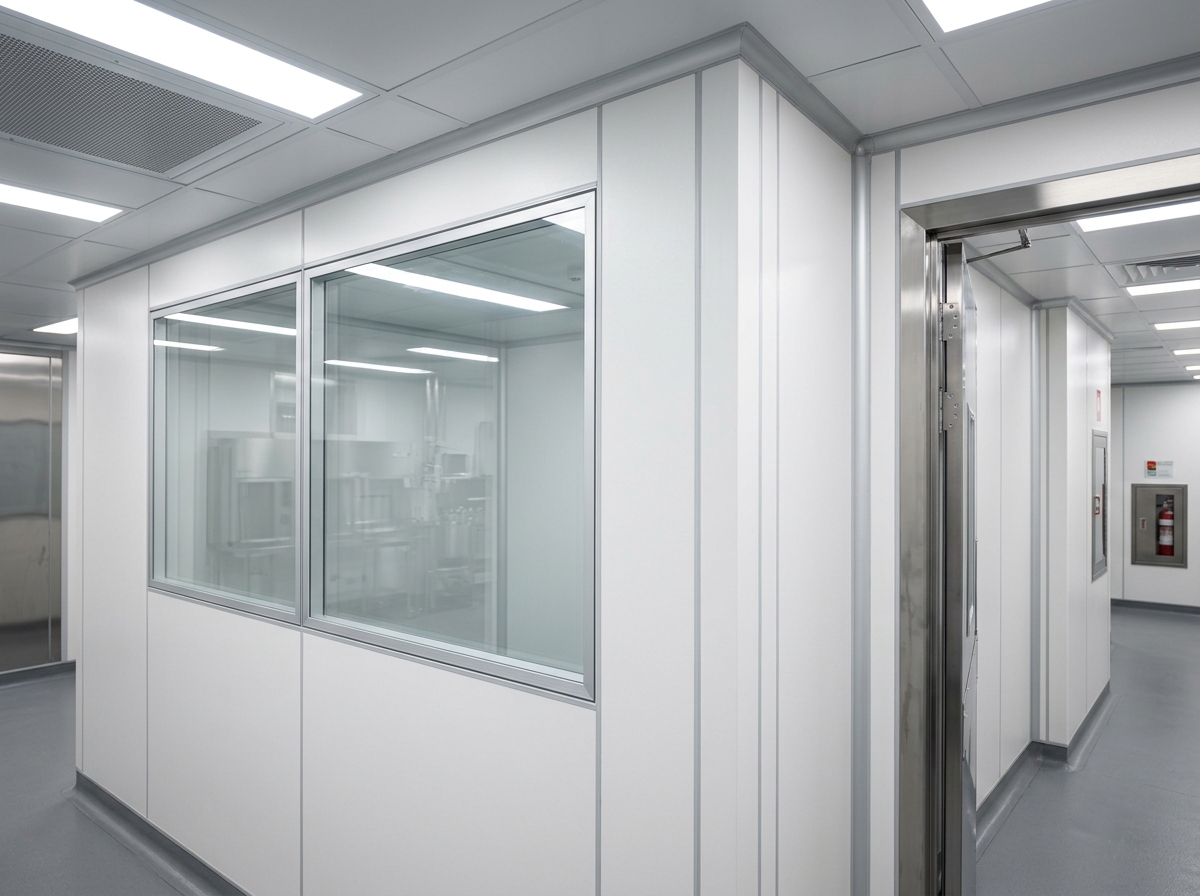 Modular Cleanroom Wall Panels